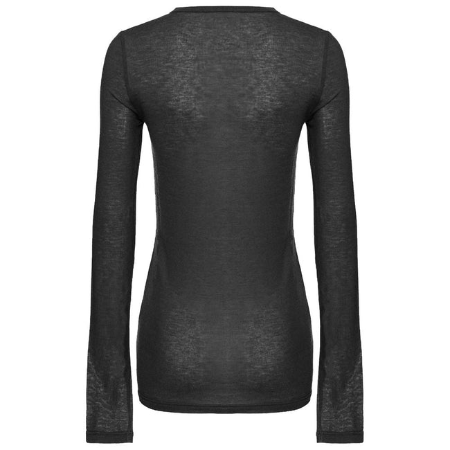 PINKO Black Viscose Sweater PINKO