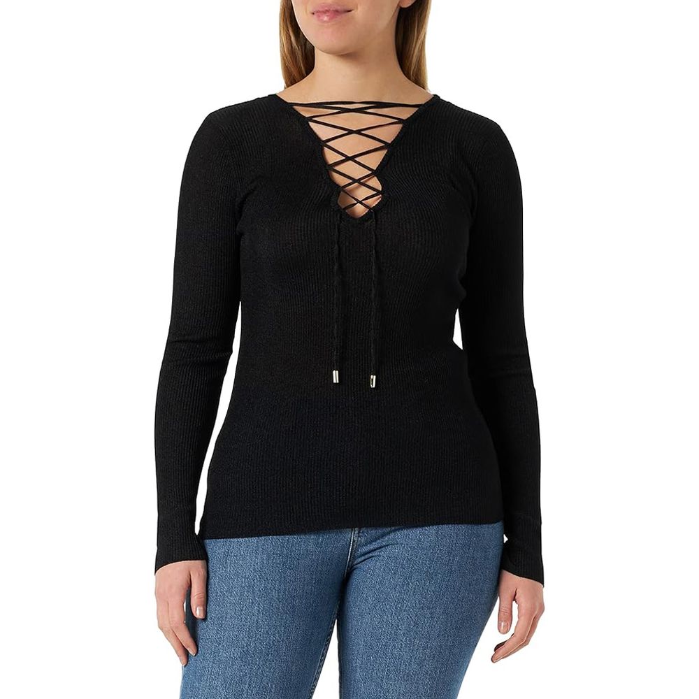 PINKO Black Viscose Sweater PINKO