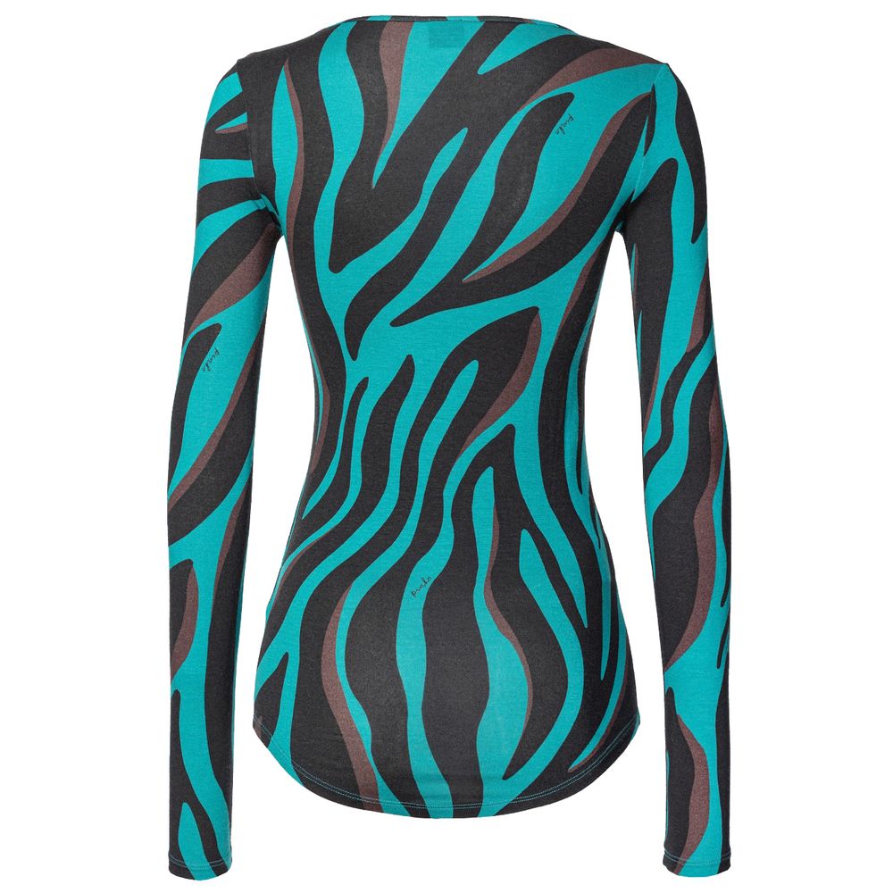 PINKO Green Viscose Sweater PINKO