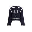 PINKO Cardigan with contrasting profiles PINKO