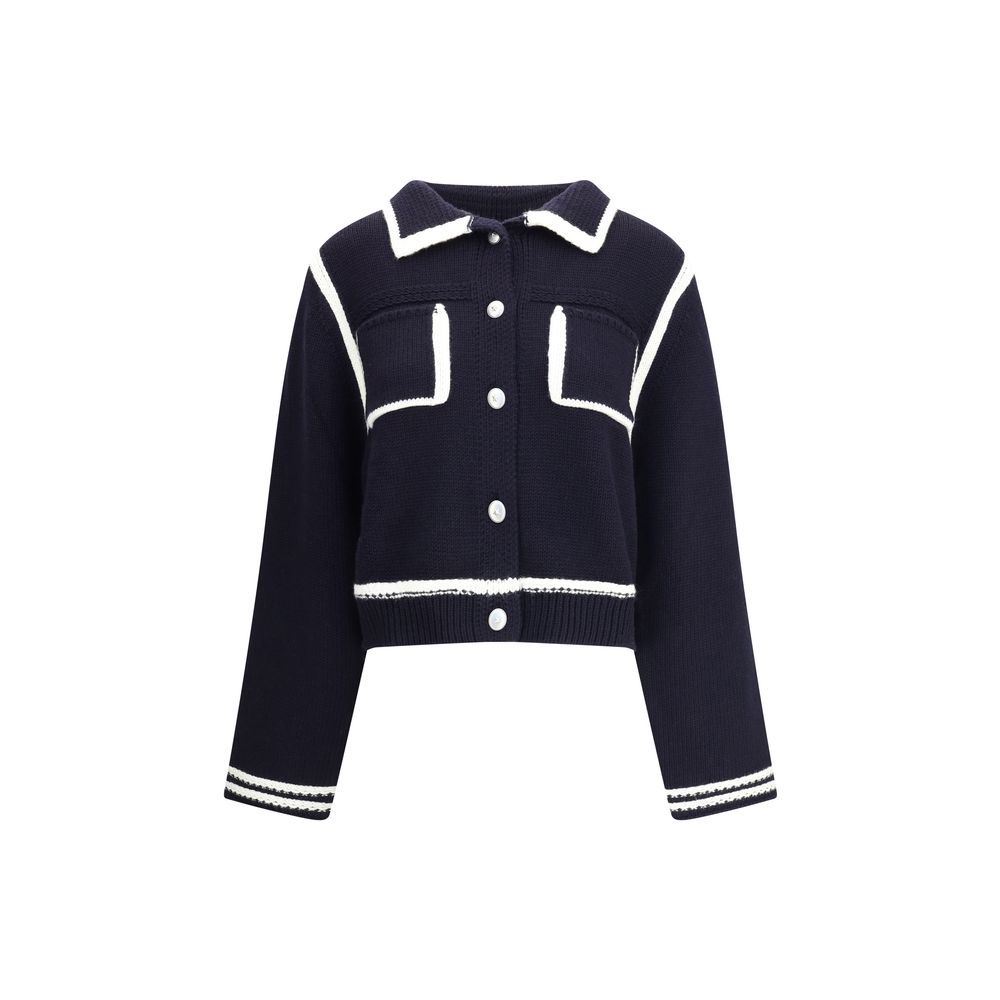 PINKO Cardigan with contrasting profiles PINKO