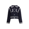 PINKO Cardigan with contrasting profiles PINKO