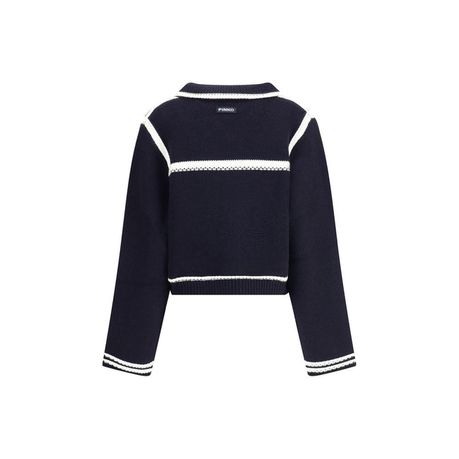 PINKO Cardigan with contrasting profiles PINKO