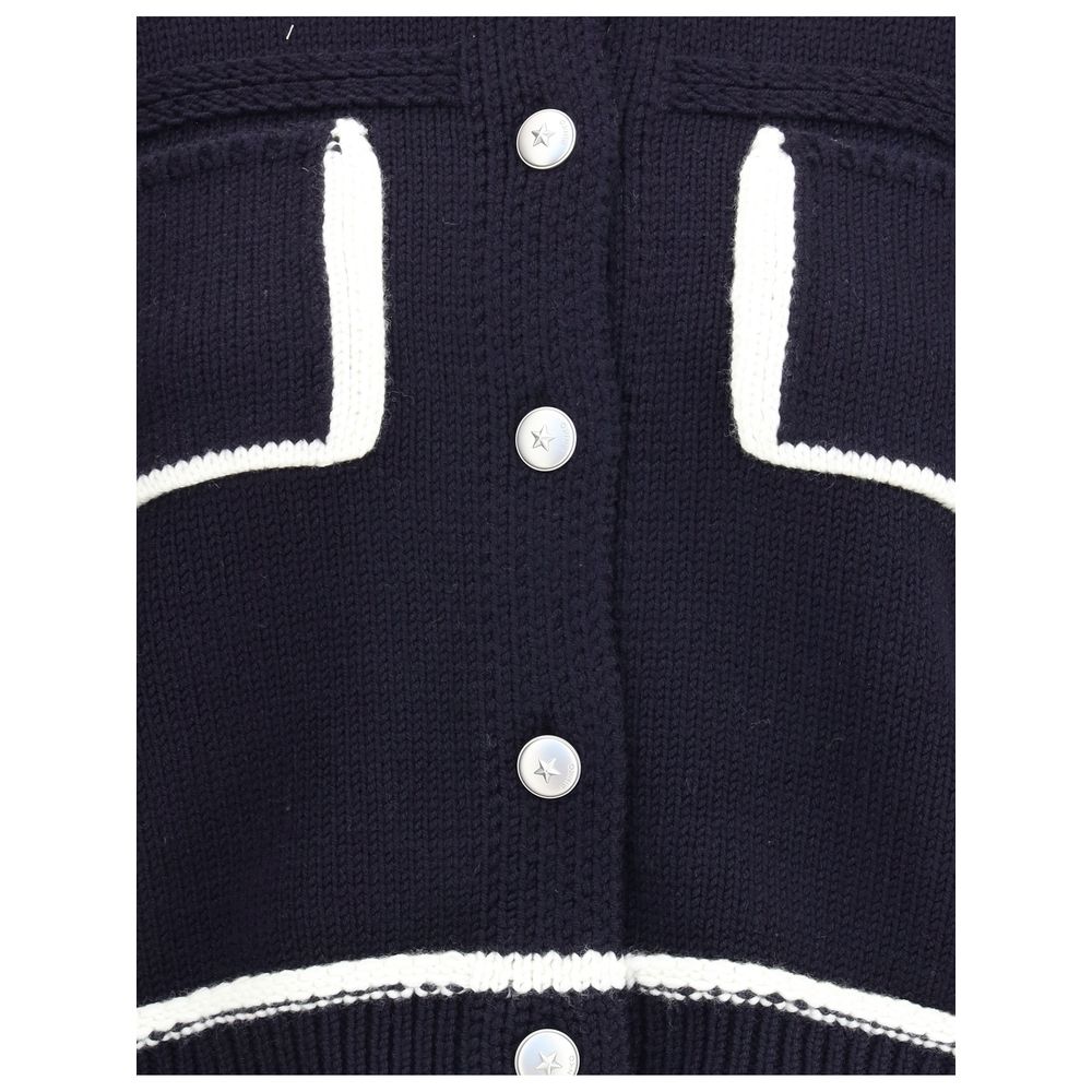 PINKO Cardigan with contrasting profiles PINKO