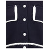 PINKO Cardigan with contrasting profiles PINKO