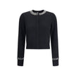 PINKO Rhinestone Cardigan PINKO