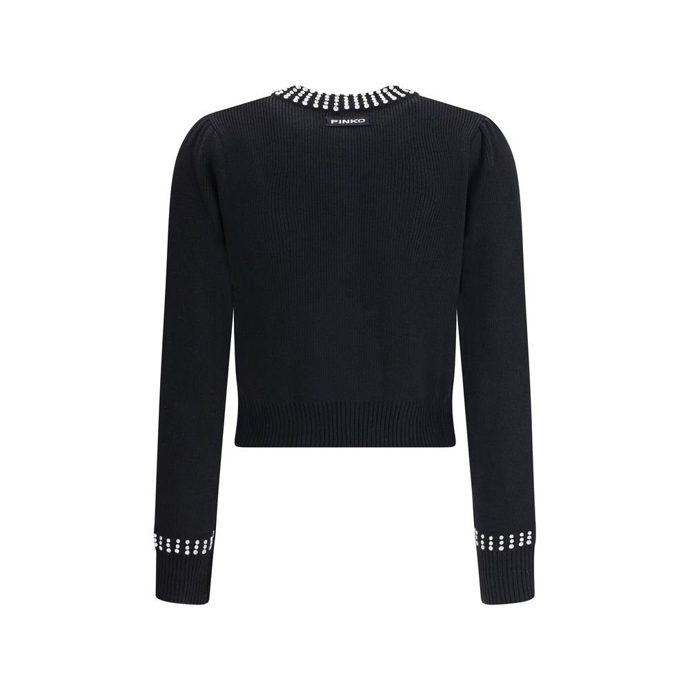 PINKO Rhinestone Cardigan PINKO