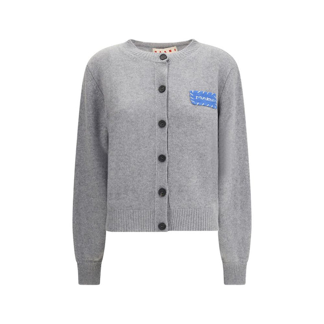 Marni Cashmere Cardigan with patch Marni