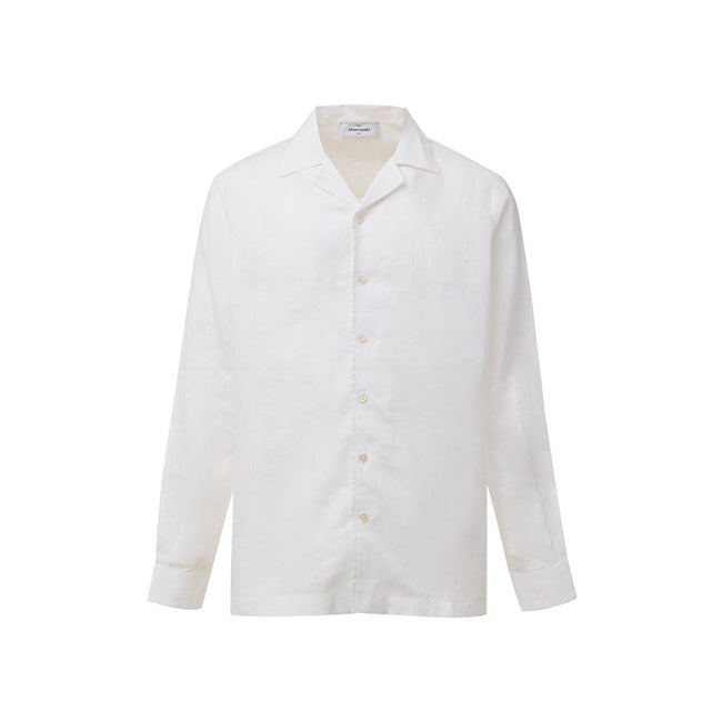 Gran Sasso White Linen Shirt Gran Sasso