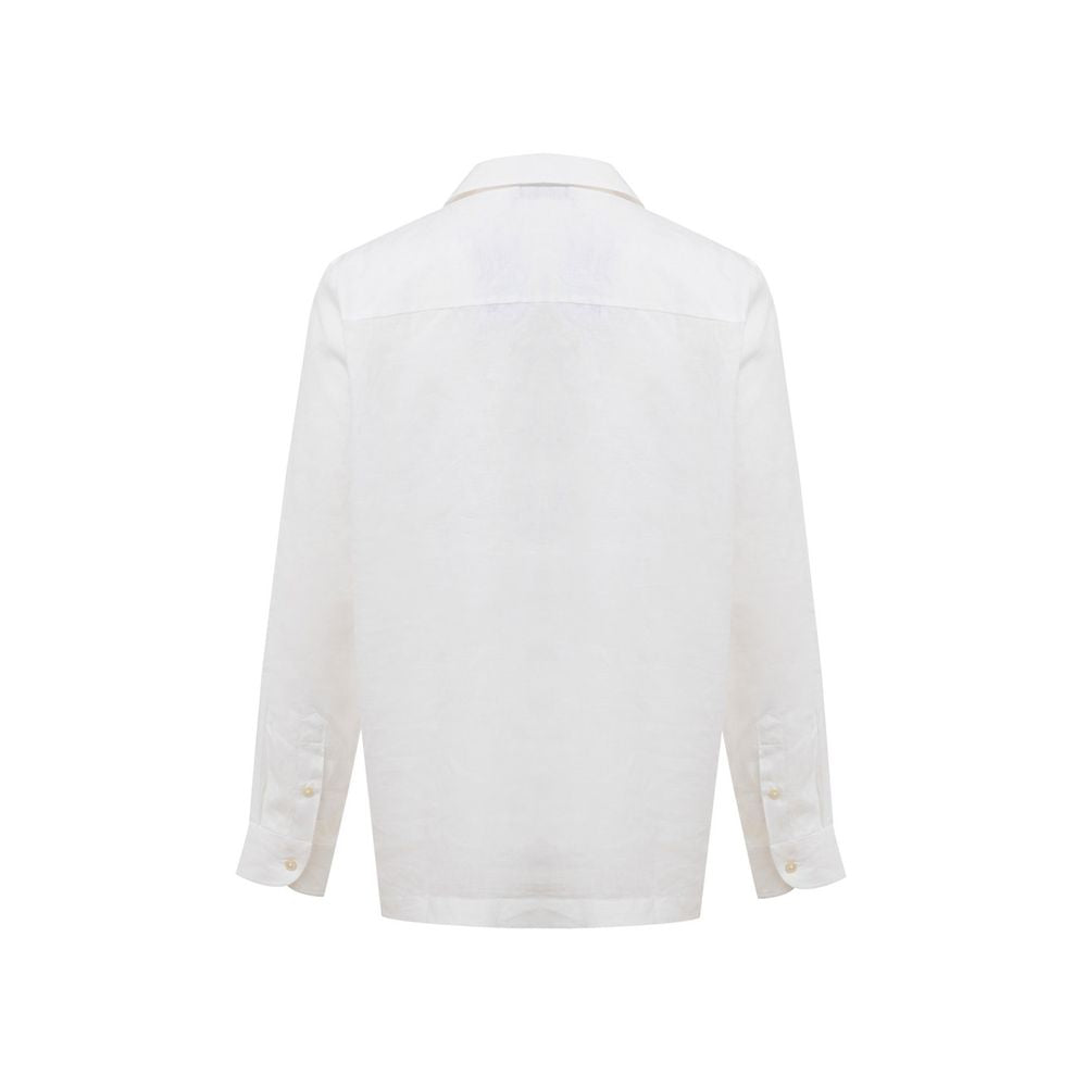 Gran Sasso White Linen Shirt Gran Sasso