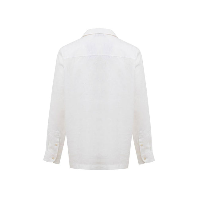 Gran Sasso White Linen Shirt Gran Sasso