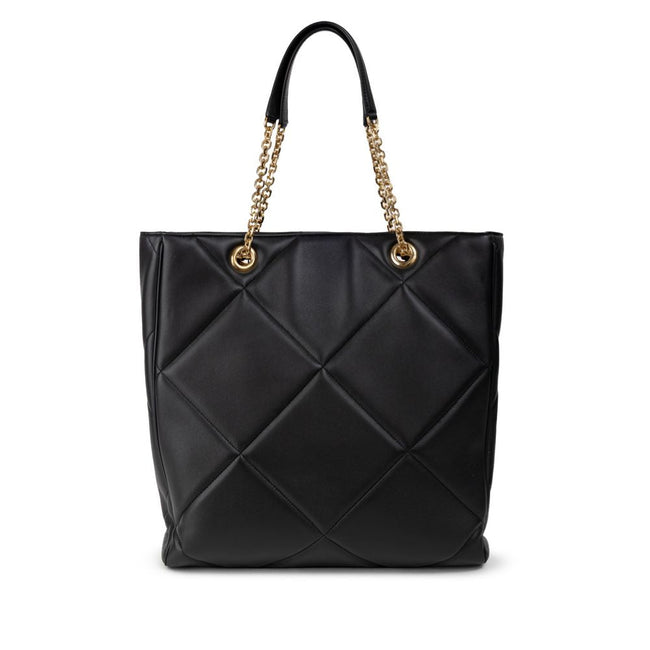 Dolce & Gabbana Black Leather Tote Bag Dolce & Gabbana