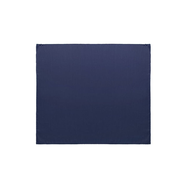Dolce & Gabbana Blue Silk Pocket Square Dolce & Gabbana