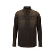 Dolce & Gabbana Brown Cotton Denim Dolce & Gabbana