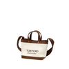 Tom Ford Beige Cotton Tote Bag Tom Ford