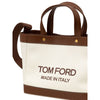 Tom Ford Beige Cotton Tote Bag Tom Ford
