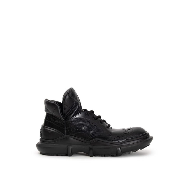 Dolce & Gabbana Black Leather Oxfords And Derby Dolce & Gabbana