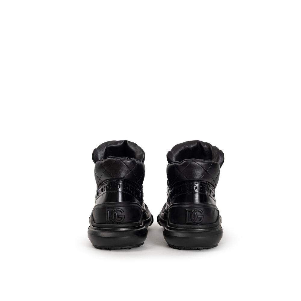 Dolce & Gabbana Black Leather Oxfords And Derby Dolce & Gabbana