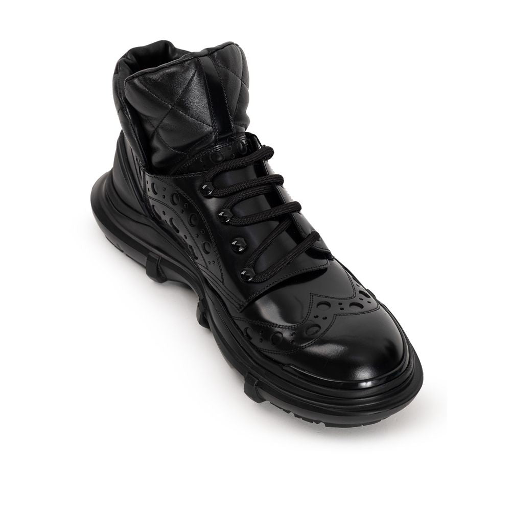 Dolce & Gabbana Black Leather Oxfords And Derby Dolce & Gabbana