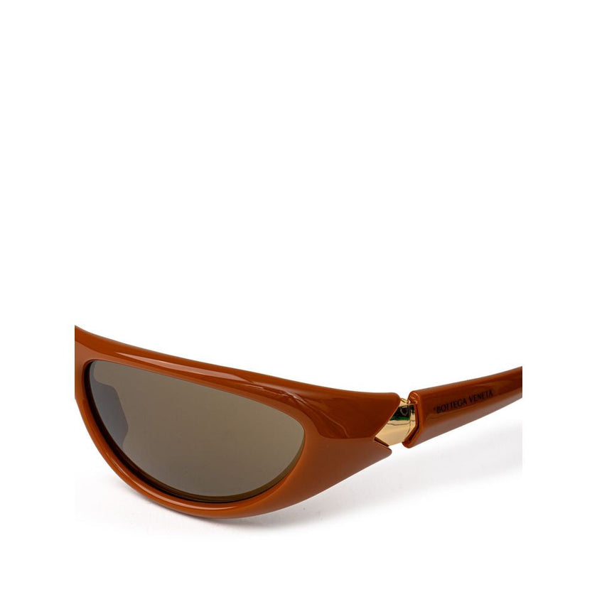 Bottega Veneta Brown Acetate Sunglasses Bottega Veneta