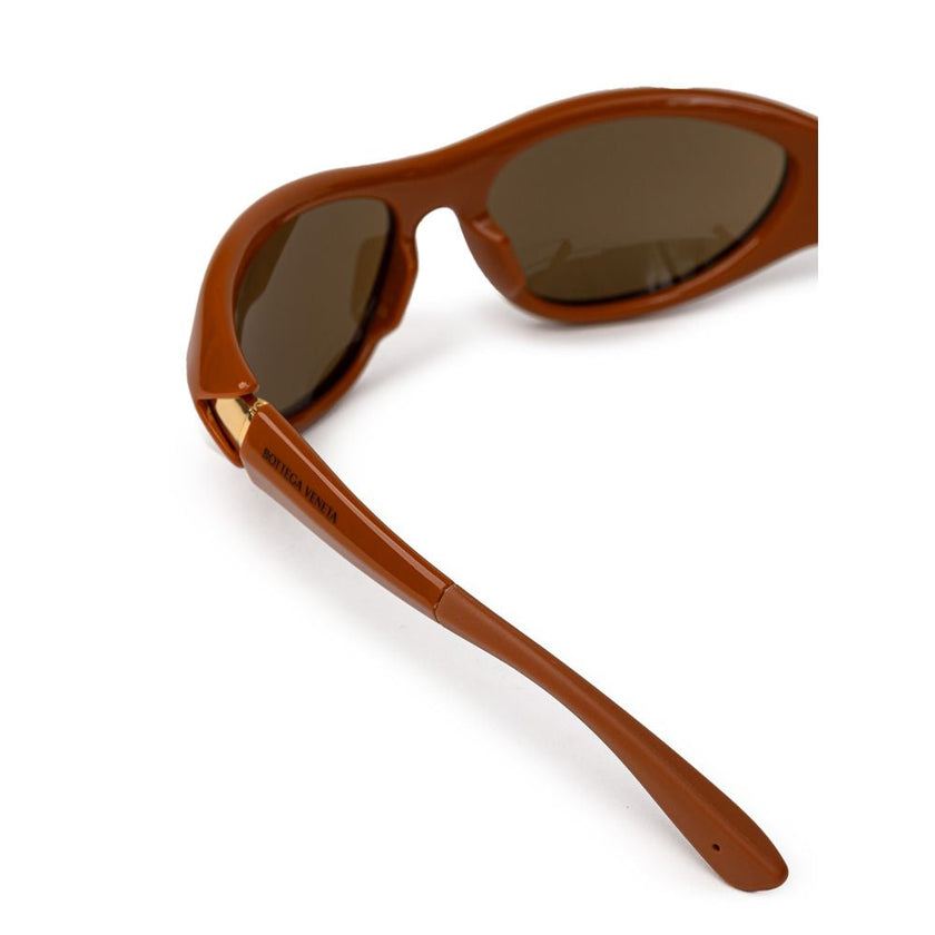 Bottega Veneta Brown Acetate Sunglasses Bottega Veneta