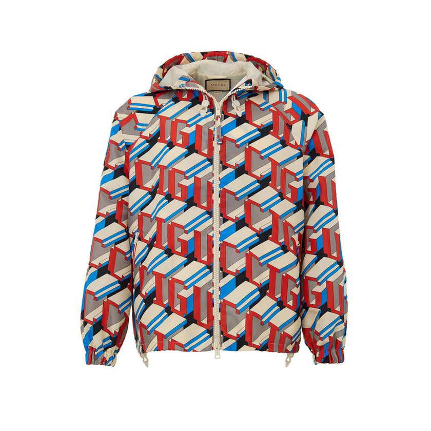 Gucci Multicolor Polyamide Shell Jacket Gucci