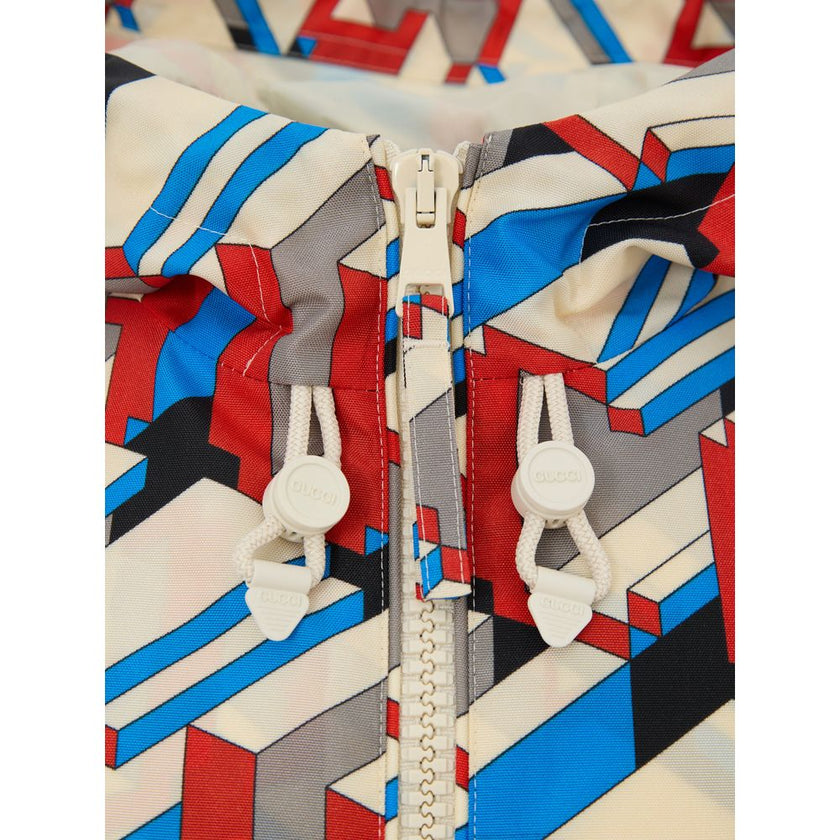 Gucci Multicolor Polyamide Shell Jacket Gucci