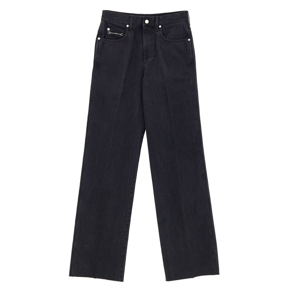 Gucci Black Cotton Jeans Denim Gucci