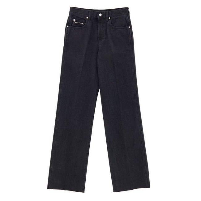 Gucci Black Cotton Jeans Denim Gucci