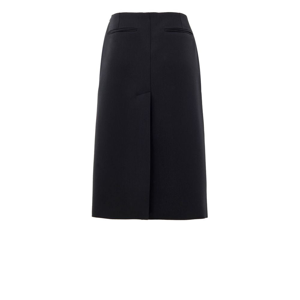 Gucci Black Wool Skirt Gucci