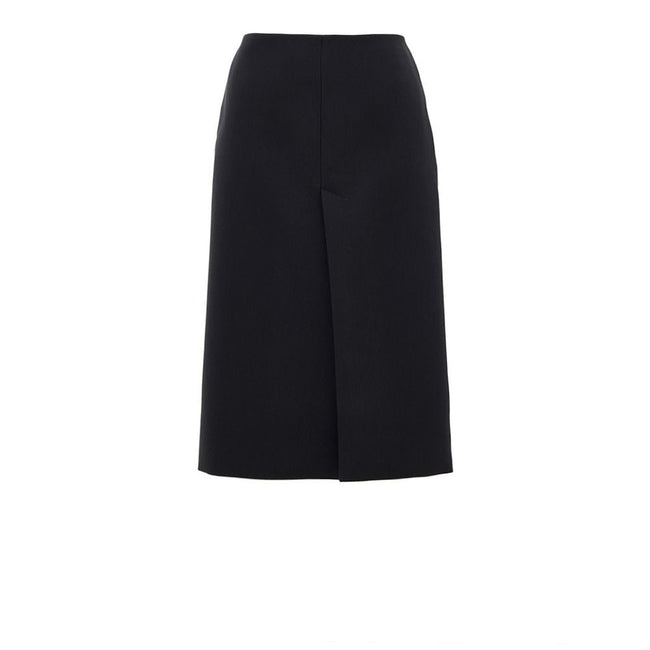 Gucci Black Wool Skirt Gucci