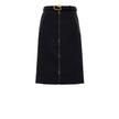 Gucci Black Wool Skirt Gucci