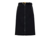 Gucci Black Wool Skirt Gucci