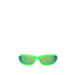 Bottega Veneta Green Acetate Sunglass Bottega Veneta
