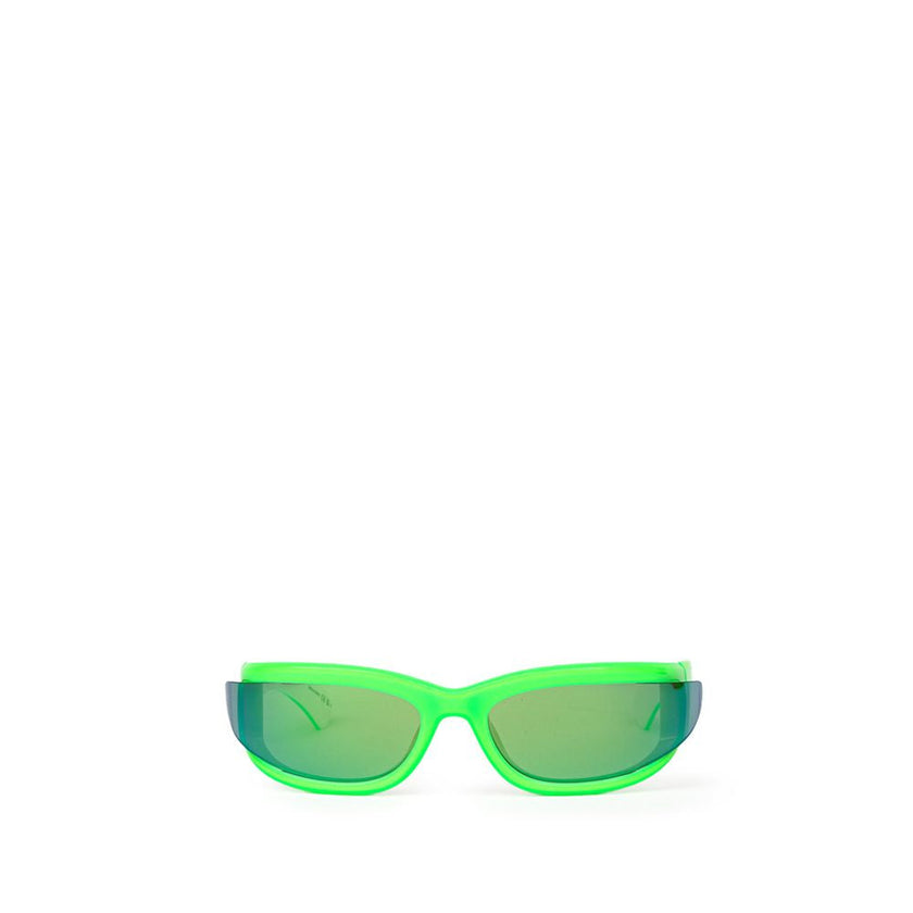 Bottega Veneta Green Acetate Sunglasses Bottega Veneta