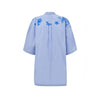 Gucci Blue Cotton Shirt Gucci