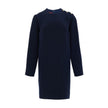 Gucci Navy Blue Wool Short Gucci