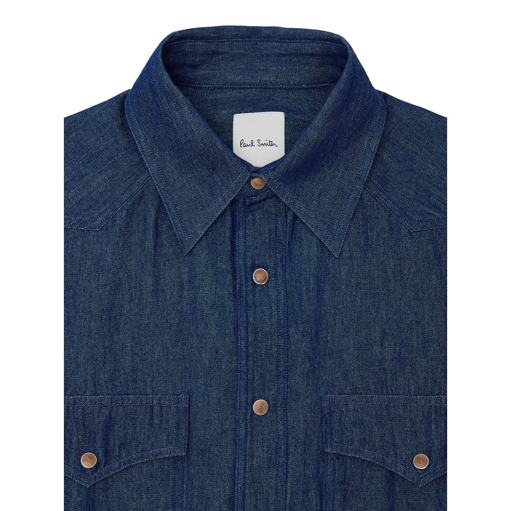 Paul Smith Blue Cotton Denim Paul Smith