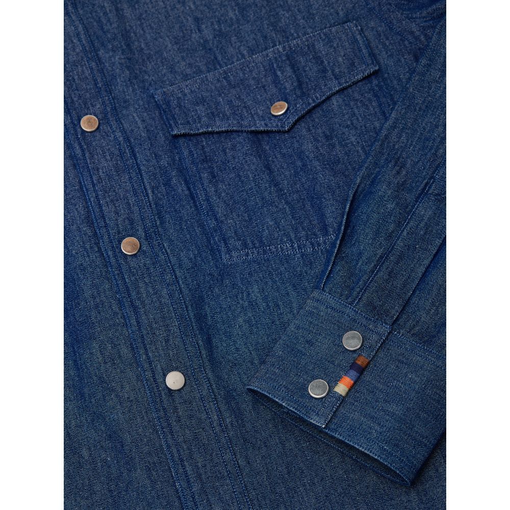 Paul Smith Blue Cotton Denim Paul Smith