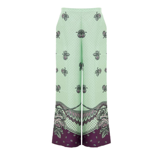 Gucci Green Silk Pant Gucci