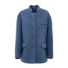 Gucci Light Blue Wool Jackets & Coat Gucci