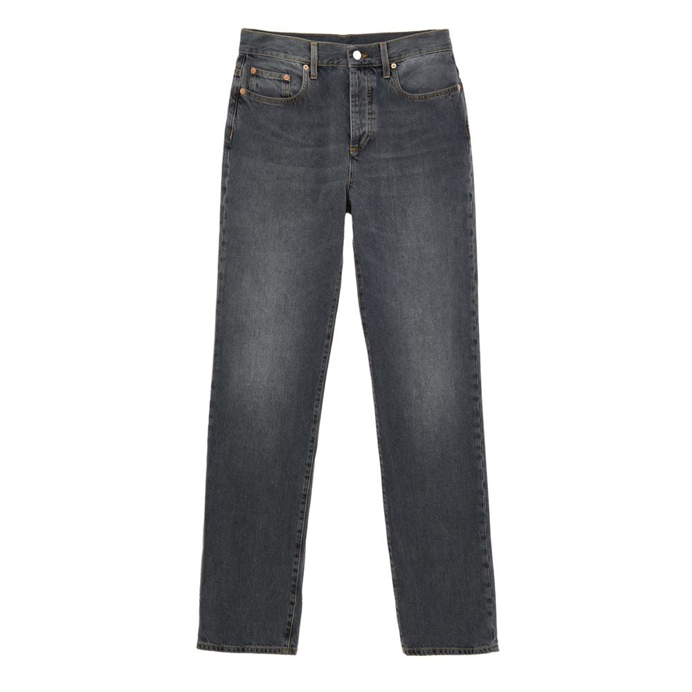 Gucci Gray Cotton Jeans Denim Gucci