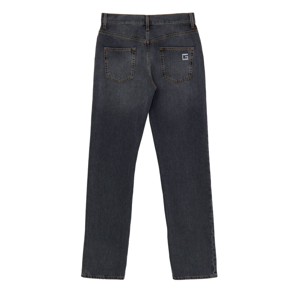 Gucci Gray Cotton Jeans Denim Gucci