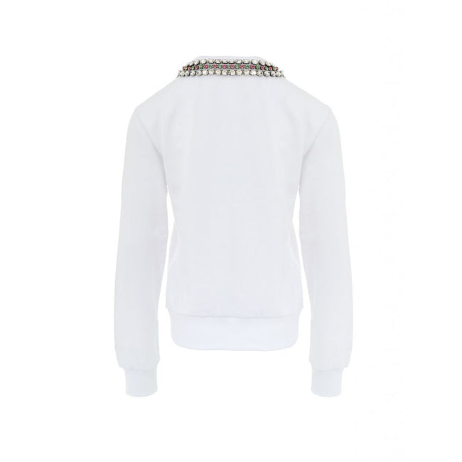 Gucci White Cotton Sweatshirt Gucci