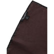 Dolce & Gabbana Brown Silk Pocket Square Dolce & Gabbana