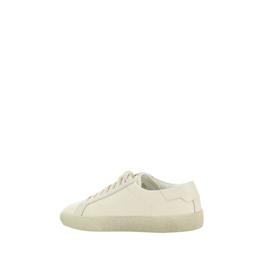 Saint Laurent White Rubber Low Top Sneakers Saint Laurent