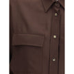 Brunello Cucinelli Embellished collar Shirt Brunello Cucinelli