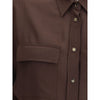 Brunello Cucinelli Embellished collar Shirt Brunello Cucinelli