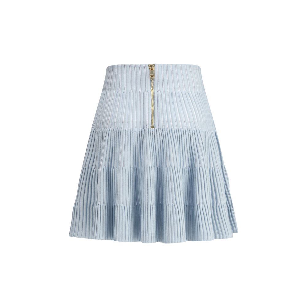 Balmain Knit Miniskirt Balmain