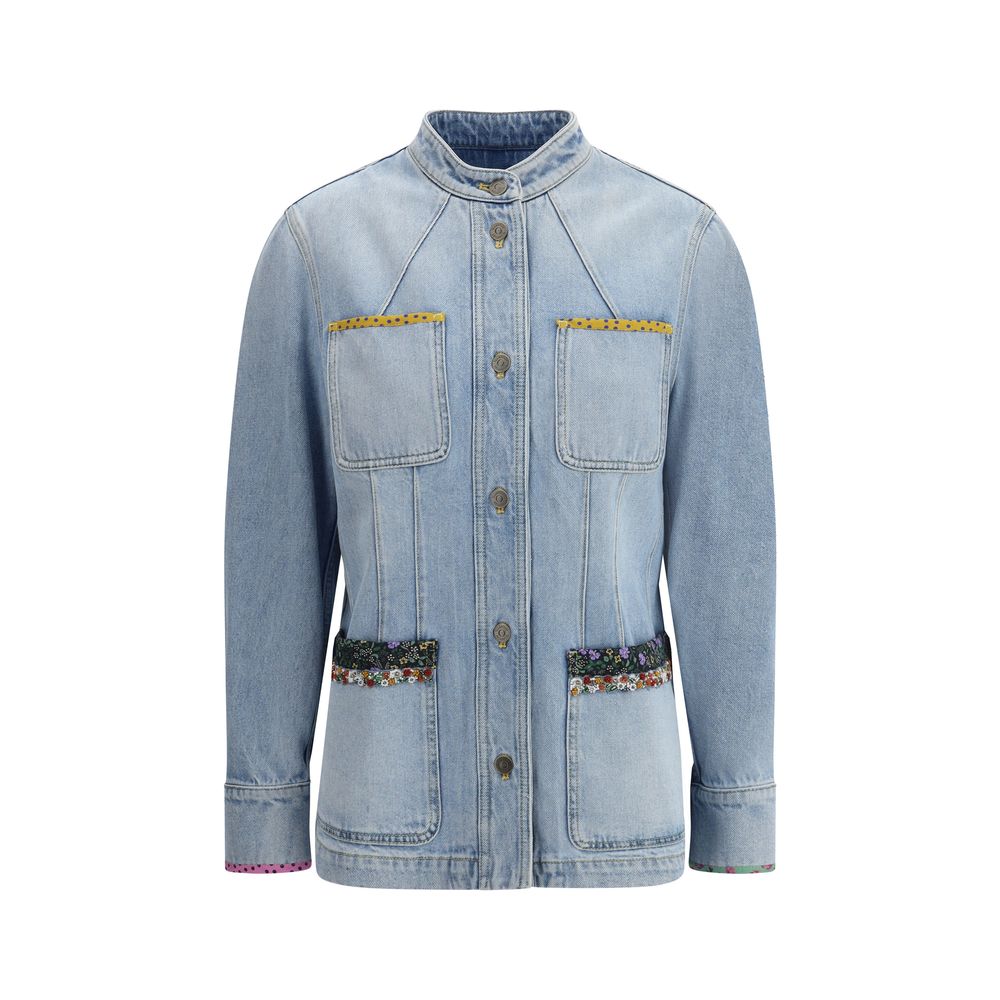 Valentino Denim Jacket with embroidery Valentino